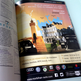 encart publicitaire morbihan